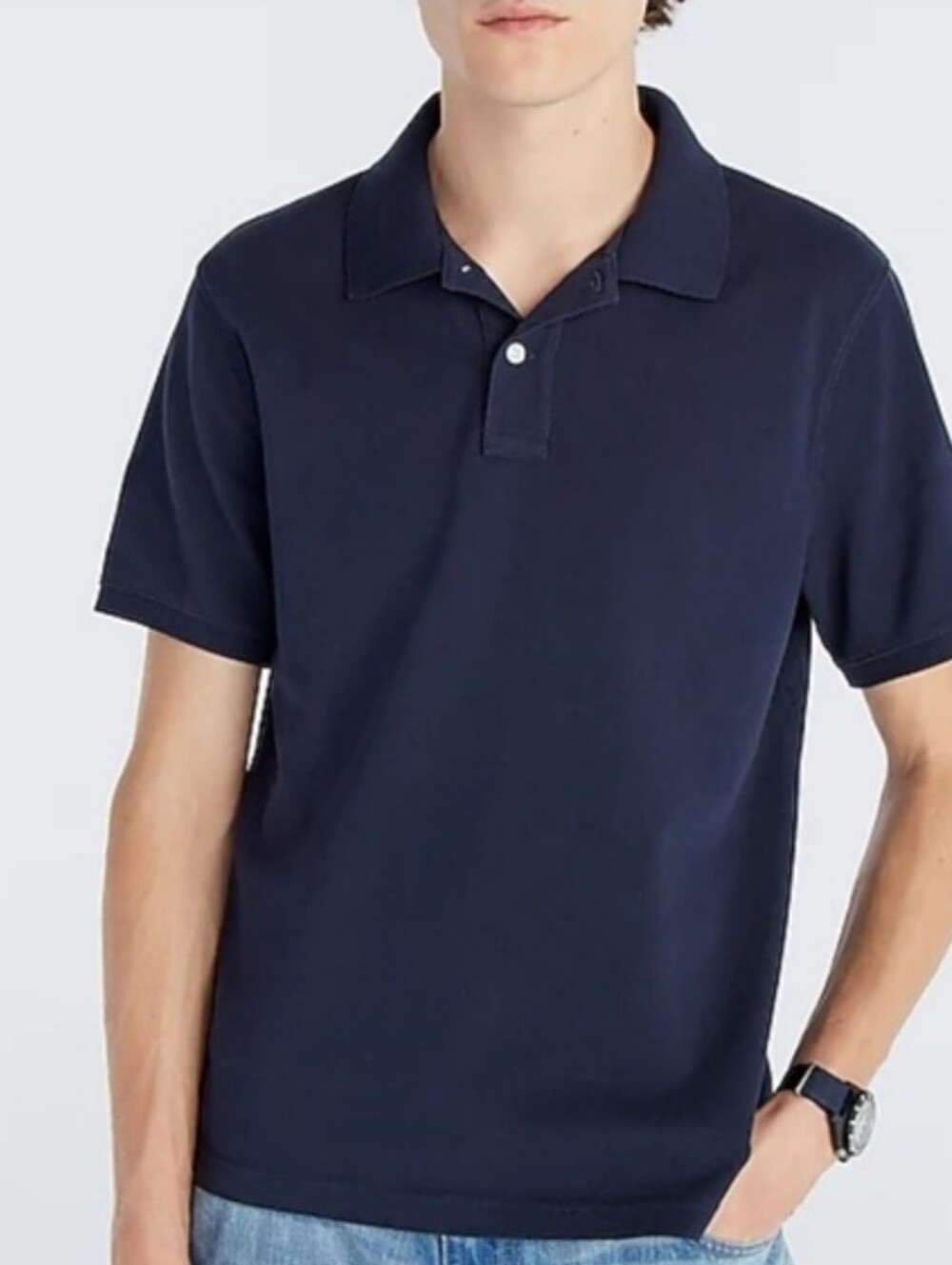 J. Crew Flex Pique Polo Untucked XXL